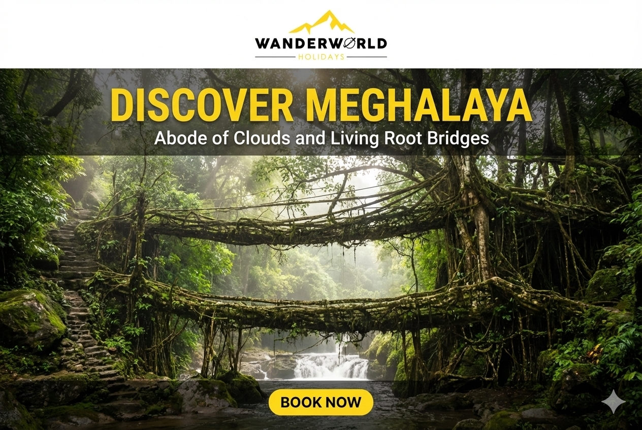 Meghalaya travel package from Mumbai