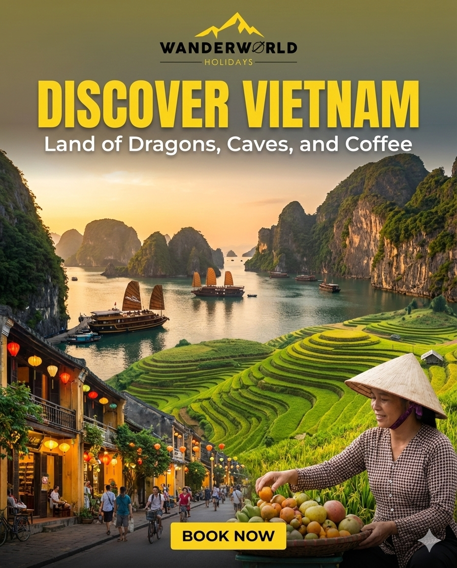 Vietnam international tour package from Mumbai