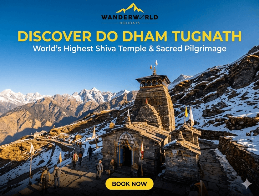 Do Dham + Tungnath Yatra group tour package from Mumbai