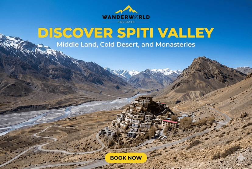 Winter Spiti Valley 2025 group tour package from Mumbai