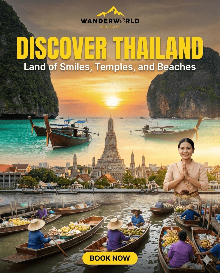 Thailand tour package from Mumbai - WanderWorld Holidays